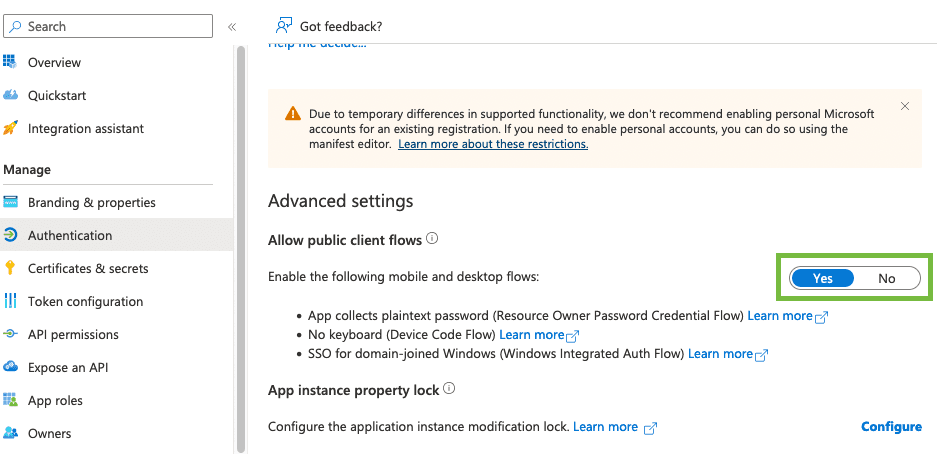 "Allow public client flow" is required for OAuth2 client credentials grant.