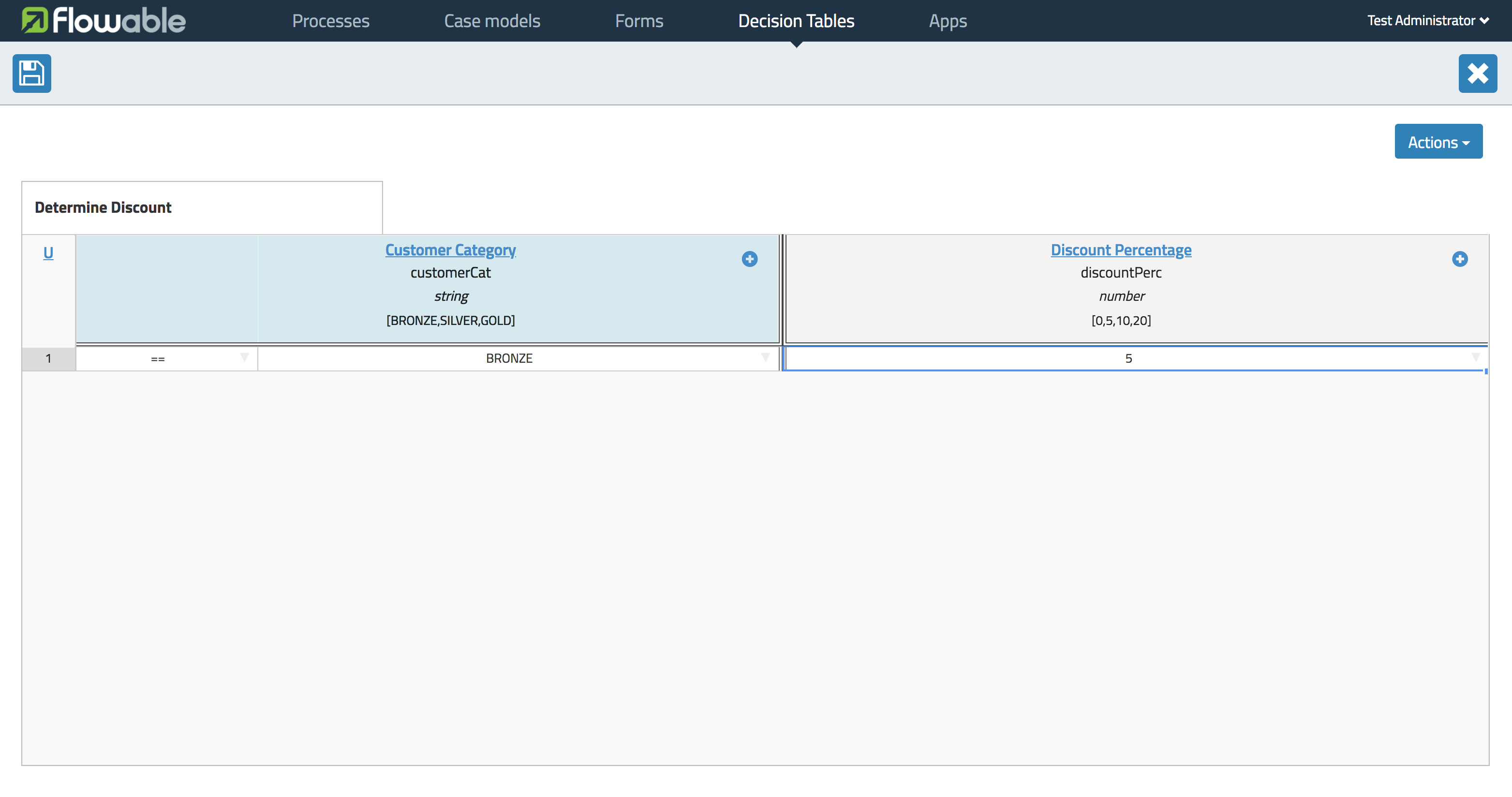 decision tables 7